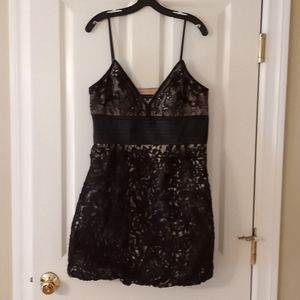 Sue Wong Nocturne black lace dress sz.12